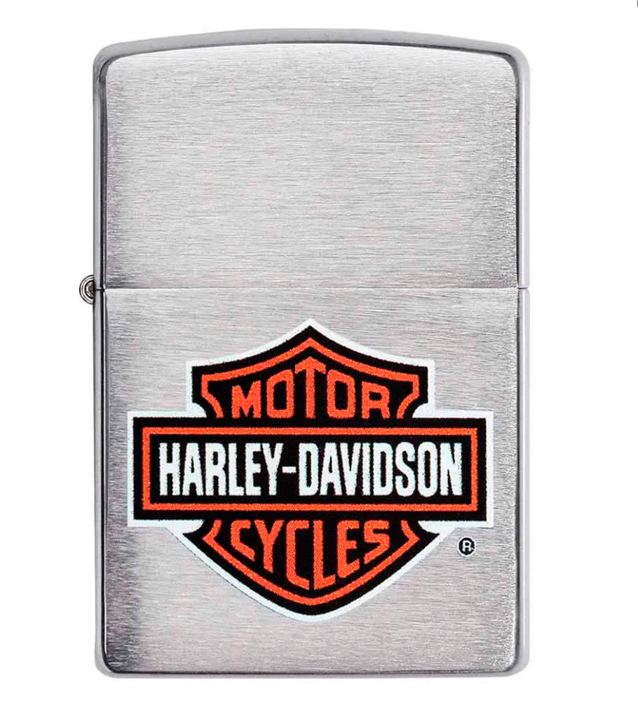 Encendedor Zippo Harley Davidson Logo Naranja Zp200hd.h252