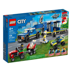 60315 Lego® City Central Móvil de Policía