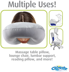 Cloudz Microbead Pillow Black