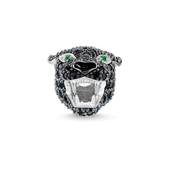 Bead Black Cat K0265-691-11