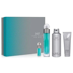 Perry Ellis 360º For Men Edt 100ml + 170ml Deo + 90ml Sg + 7.5ml