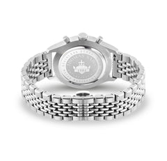 Reloj Rebel At Heart Chronograph Plata Negro Thomas Sabo WA0375-201-203-40