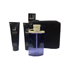 Dunhill Set London Desire Blue Ocean Edt 100ml + After Shave 90ml +Shower Gel 90ml (H)