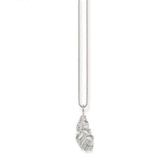 Thomas Sabo Collar con Pluma Colgante Plata 925