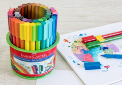 Rotulador Connector Cubilete, juego regalo, 55 piezas FAC-155545