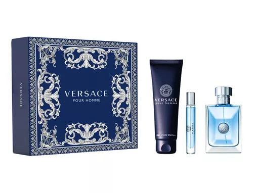 Versace Pour Homme set Edt 100 ml + Edt 10ml +Body Shampoo 150ml (H)