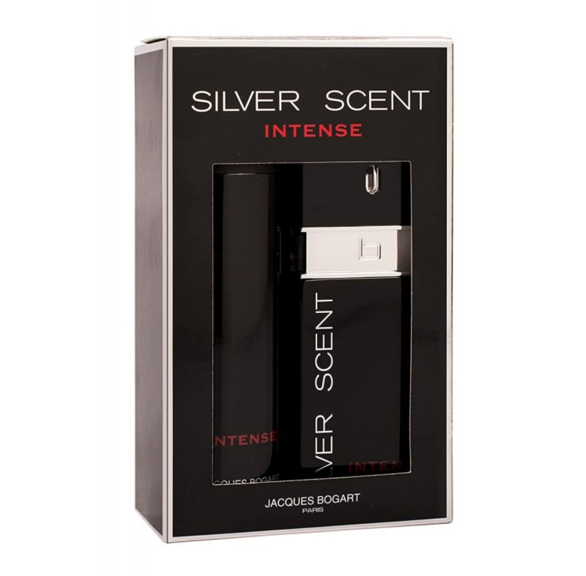 Jacques Bogart Silver scent intense Set Edt 100ml+body spray 200ml (H)