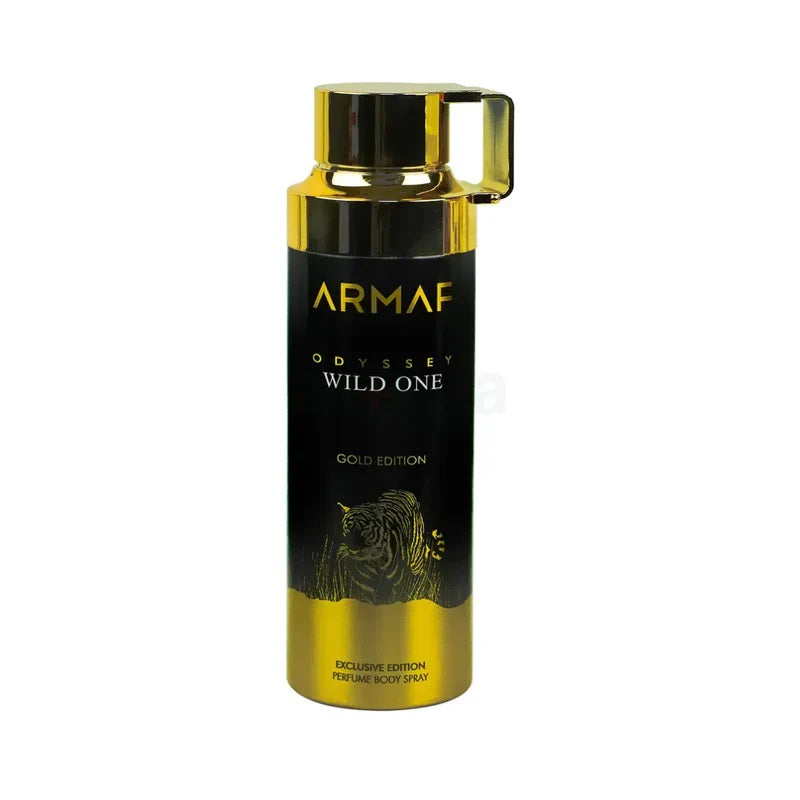 Armaf Odyssey Wild One Gold Body Spray For Men 200ml (H)