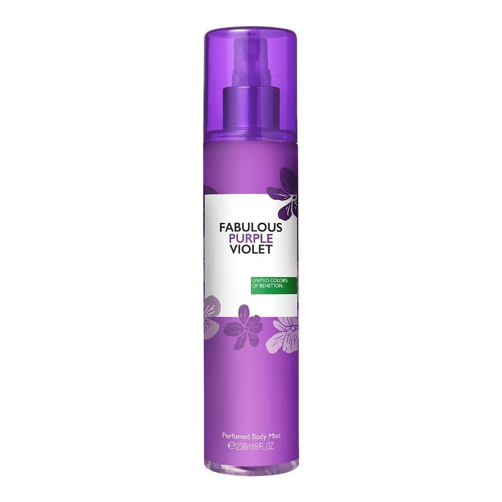 Benetton Fabulous Purple Violet Body Mist 236ml (M)