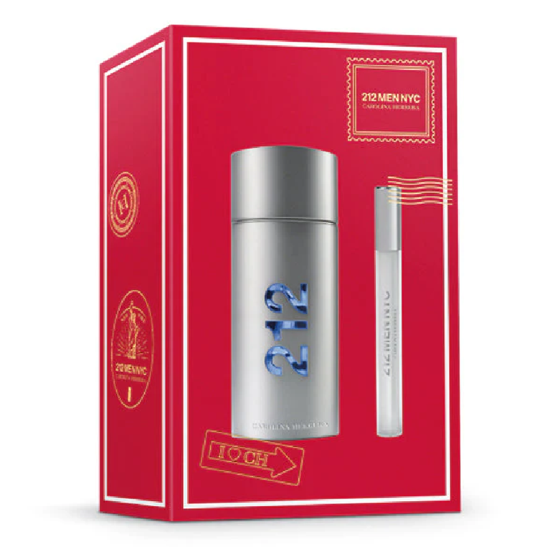 Carolina Herrera 212 Men edt 100ml + Mini edt 10ml (H)