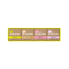 Dkny Mini Set Edp 4X7ml Be Delicious + Golden Delicious + Be Extra Delicious + Be 100% Delicious (M)