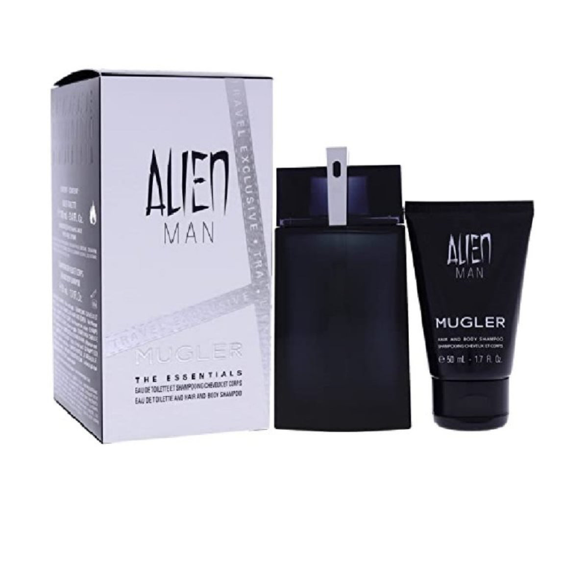 Thierry Mugler Alien Men Edt 100ml + Shampoo 50ml Set (H)