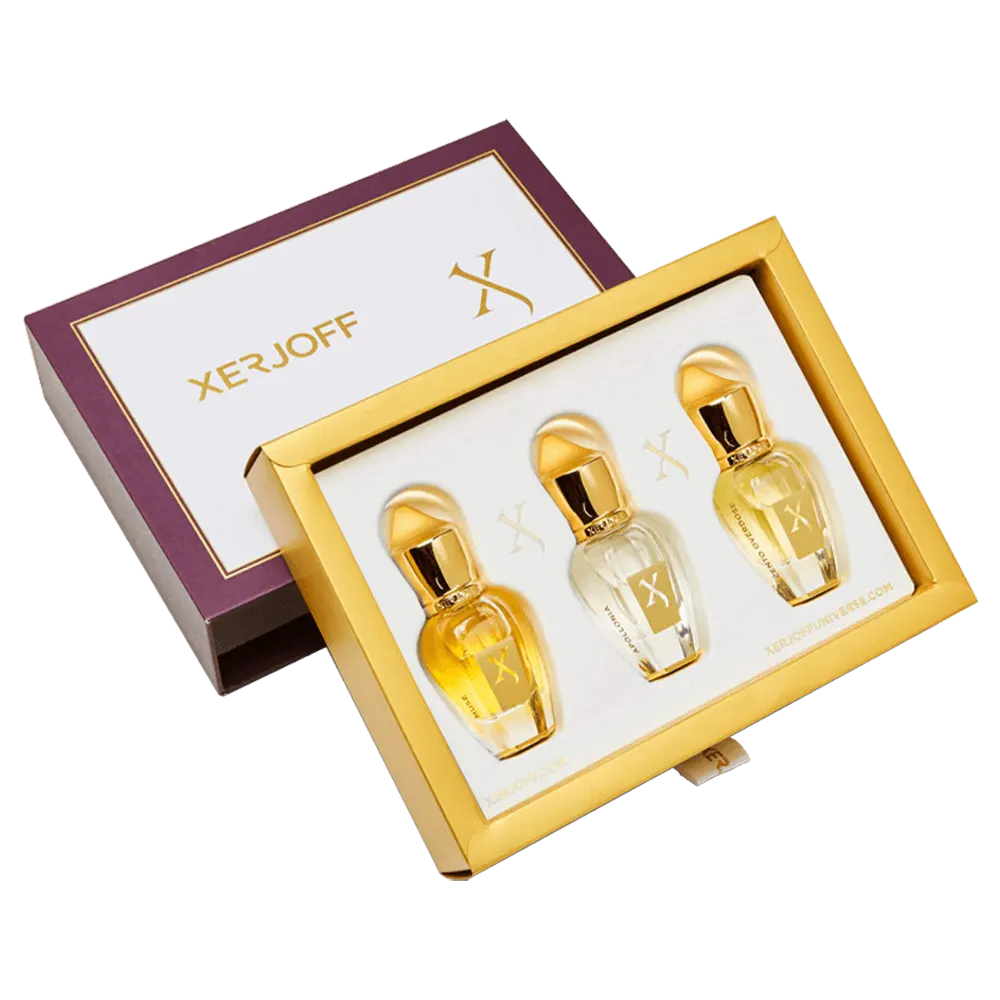 Xerjoff Discovery Set Muse-Apollonia-AccentoOverdose 3x15ml c/u