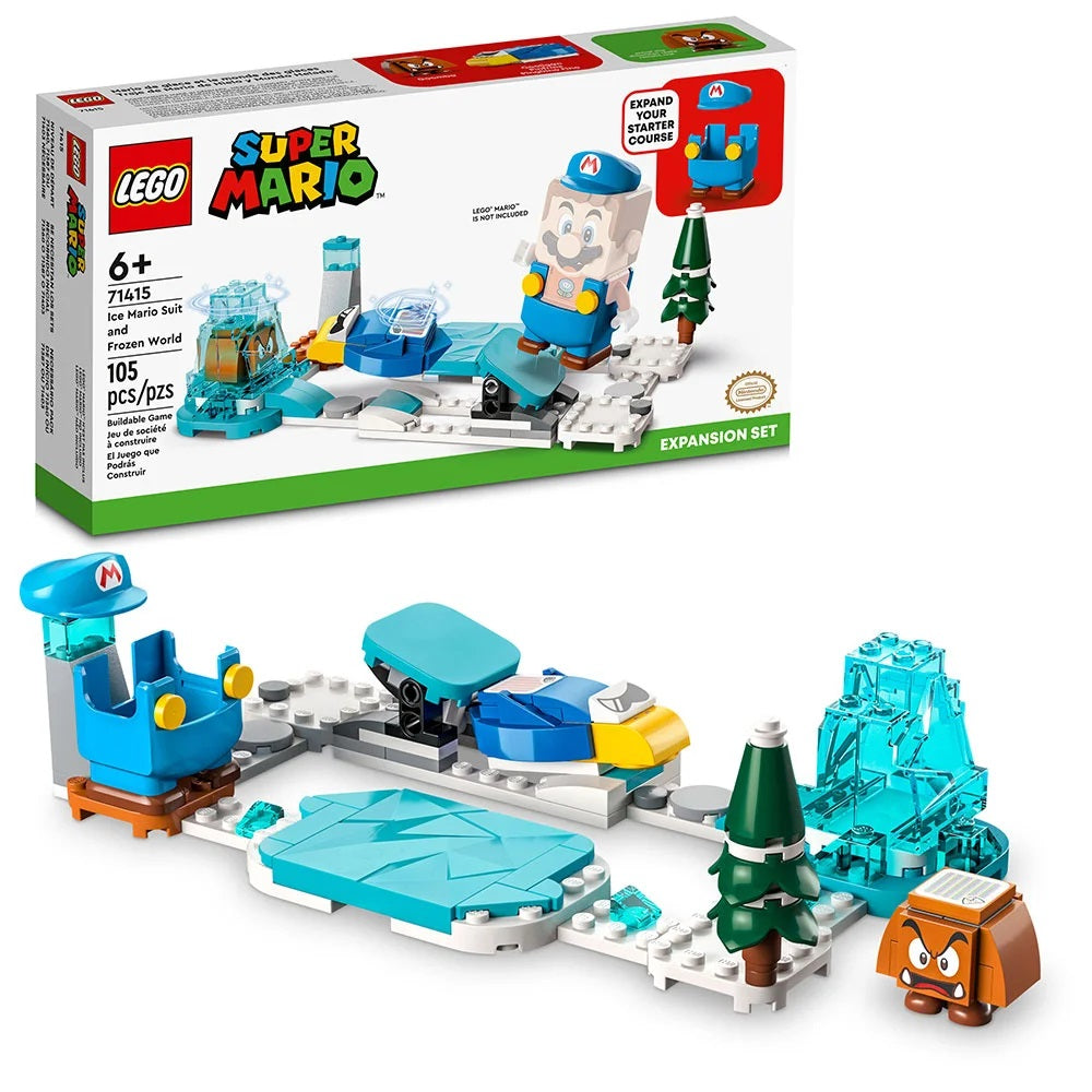 71415 Lego® Set de Expansión: Traje de Mario de Hielo y Mundo Helado