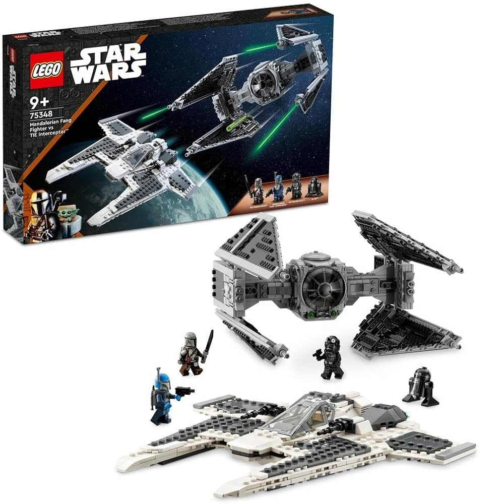 75348 Lego® Mandalorian Fang Fighter vs. TIE Interceptor