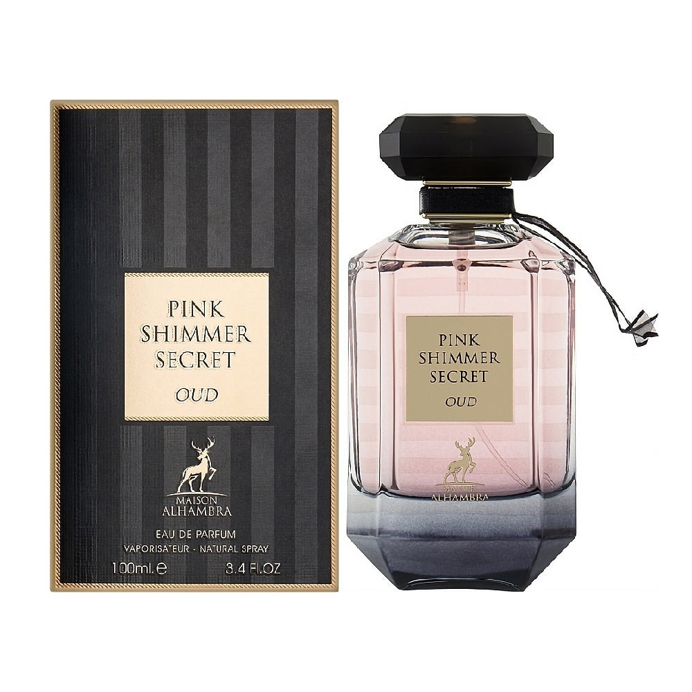 Maison Alhambra Pink Shimmer Secret Oud Edp 100ml (M)