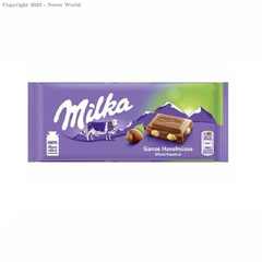 Milka Milk With Whole Nuts 270gr