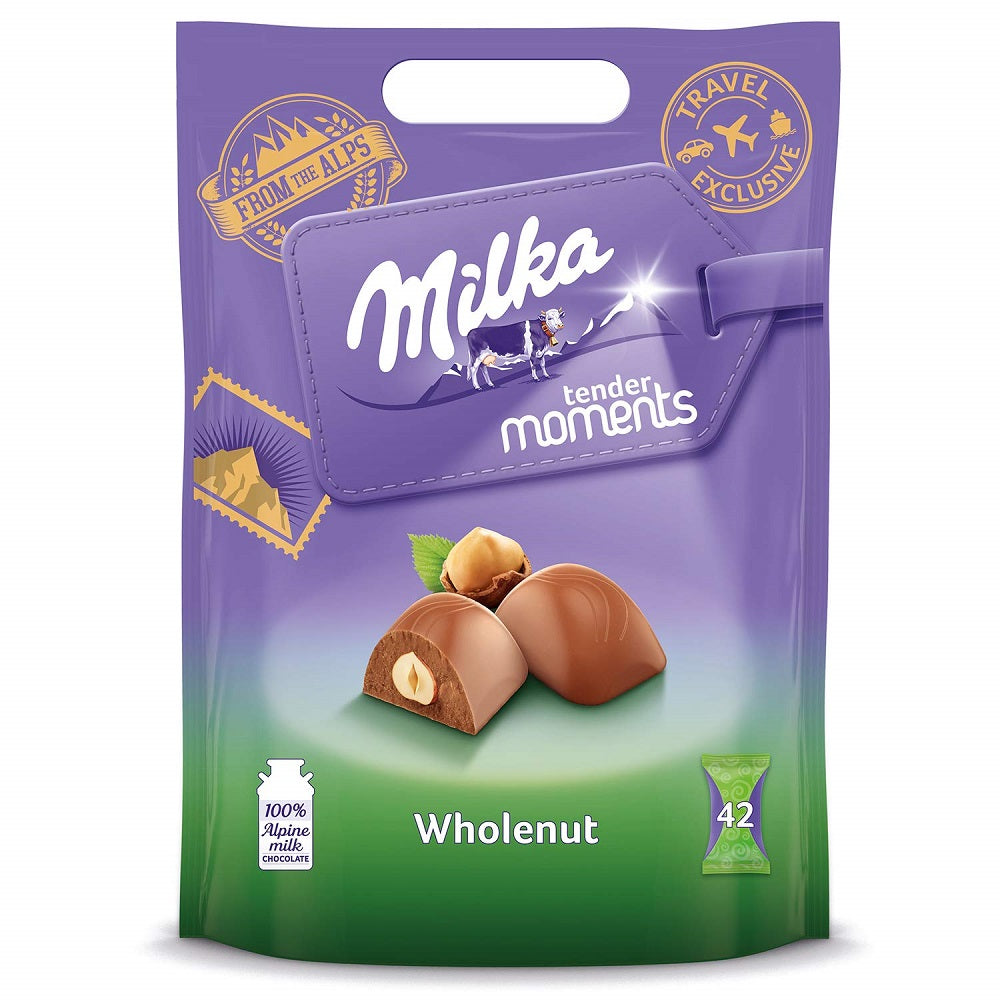 Milka Tender Moments Wholenut Pouch  405gr