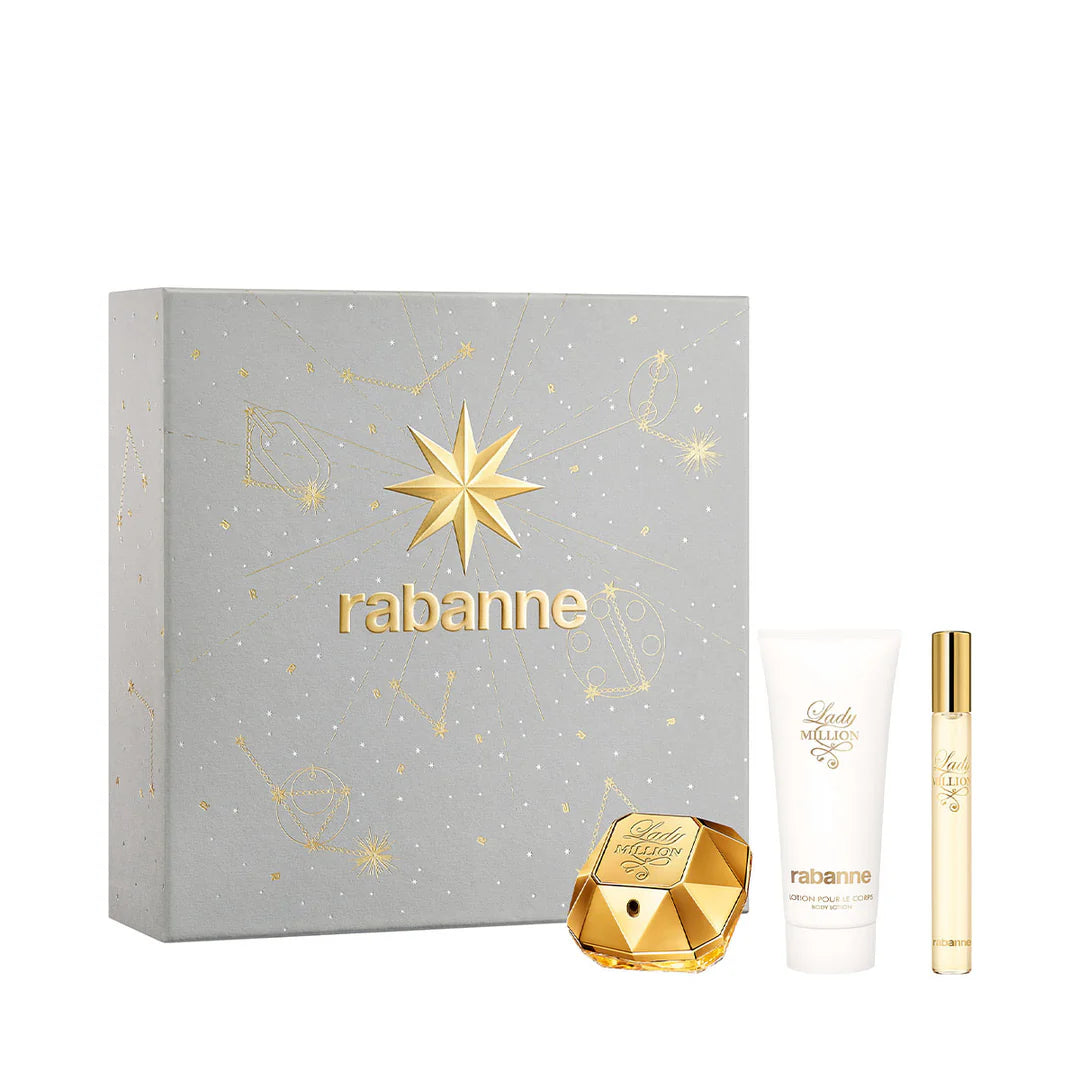 Paco Rabanne Lady Million Edp 50ml + 10ml + Bl 100ml (M)