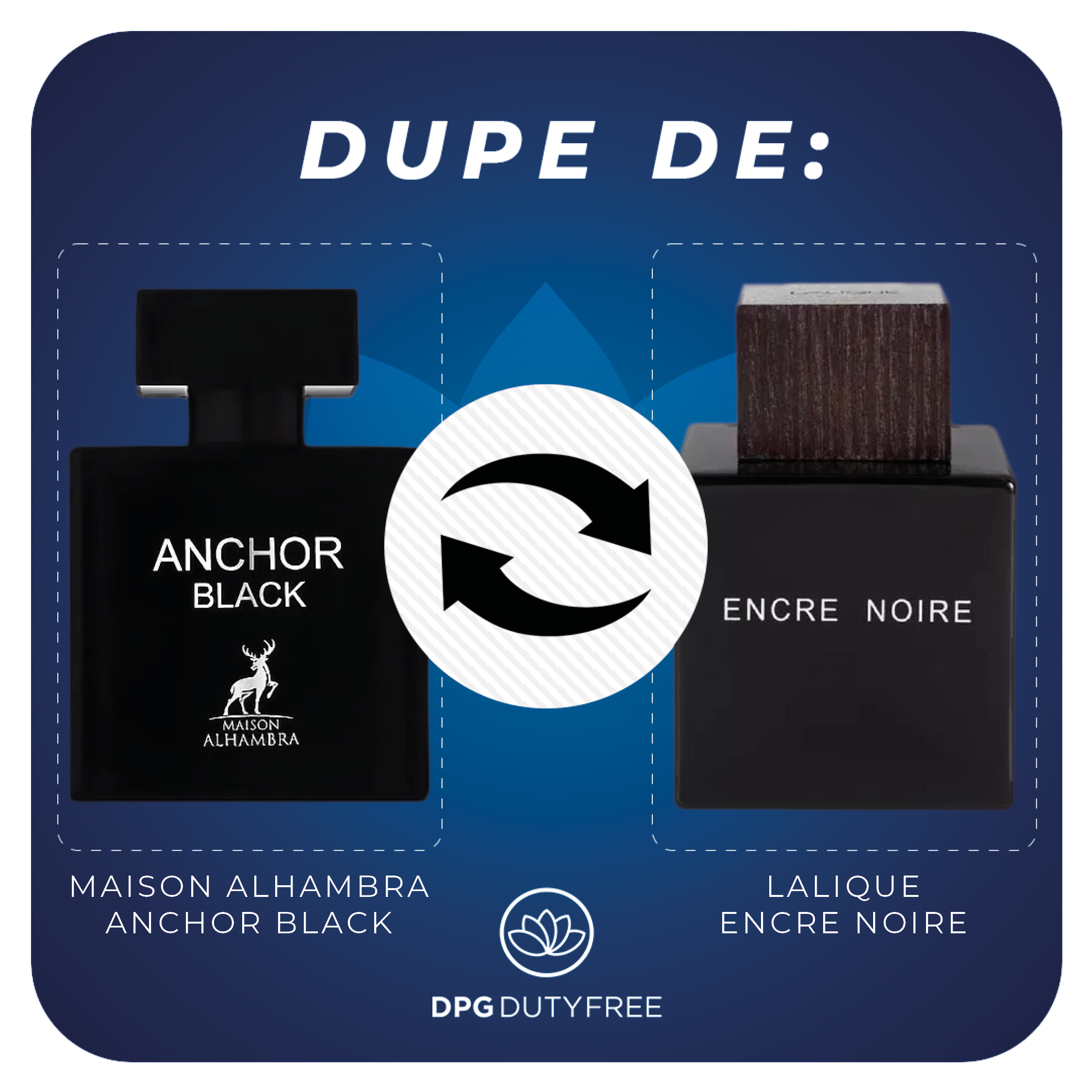 Maison Alhambra Anchor Black Edp 100ml (H)