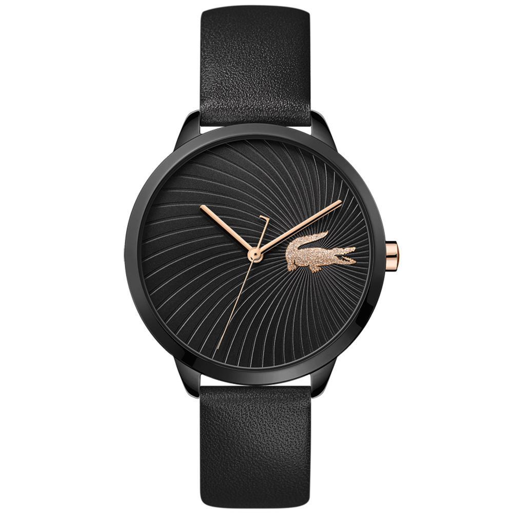 Reloj Lacoste Lexi Black Leather LC-2001069 Mujer