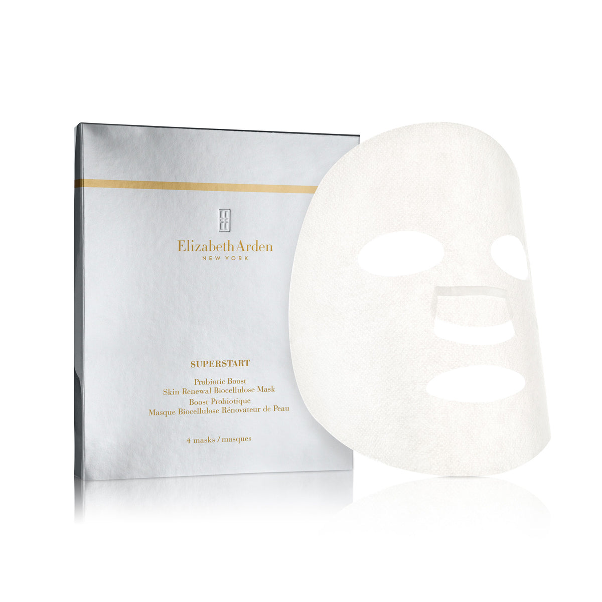 SUPERSTART Probiotic Boost Skin Renewal Biocellulose Mask - 4 Masks/18ml