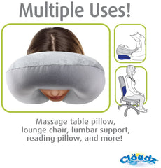 Cloudz Microbead Pillow Charcoal