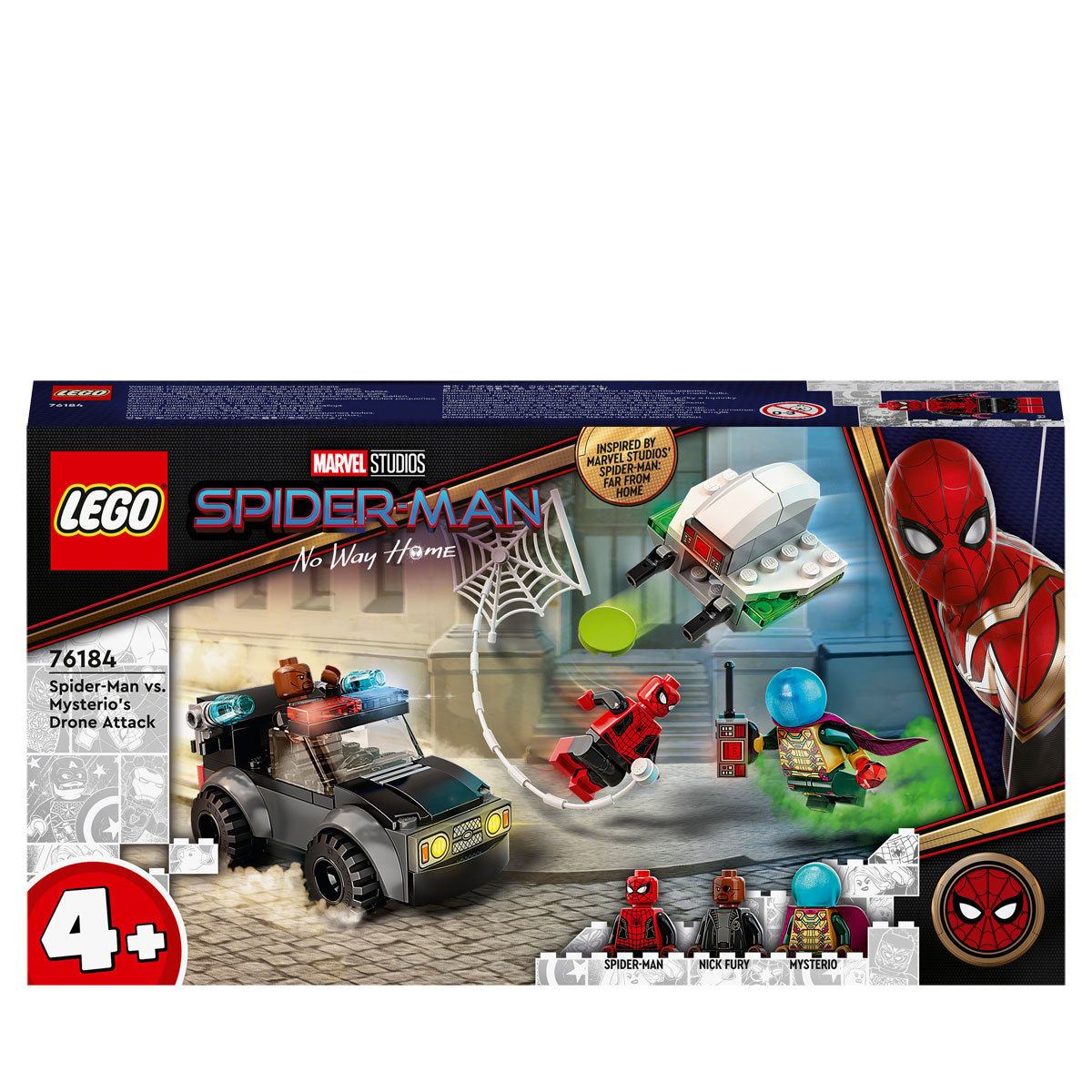 76184 Lego® Spiderman y el Ataque Contra los Drones