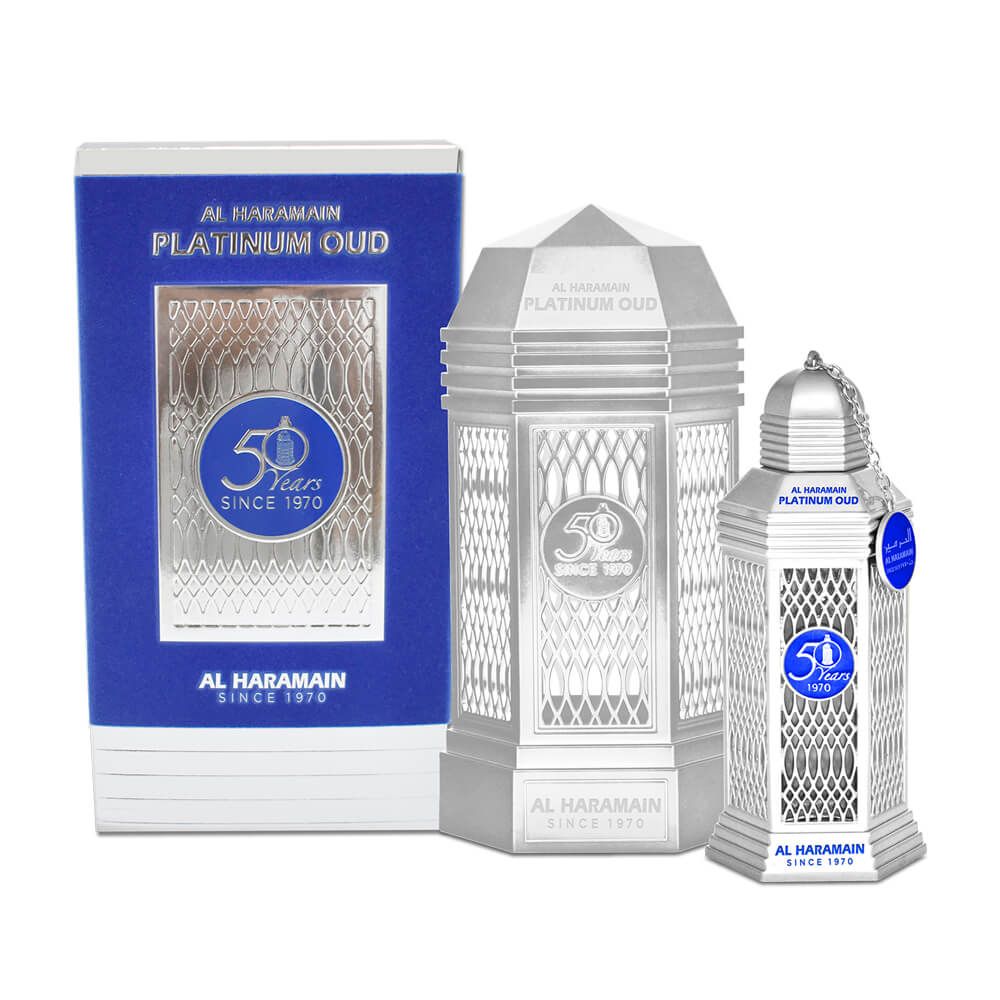 Al Haramain Platinium Oud 50 Years Edp 75ml (U)