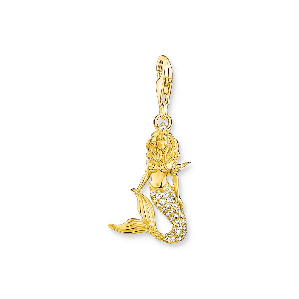 Colgante Charm Sirena de Oro Thomas Sabo 1887-414-7