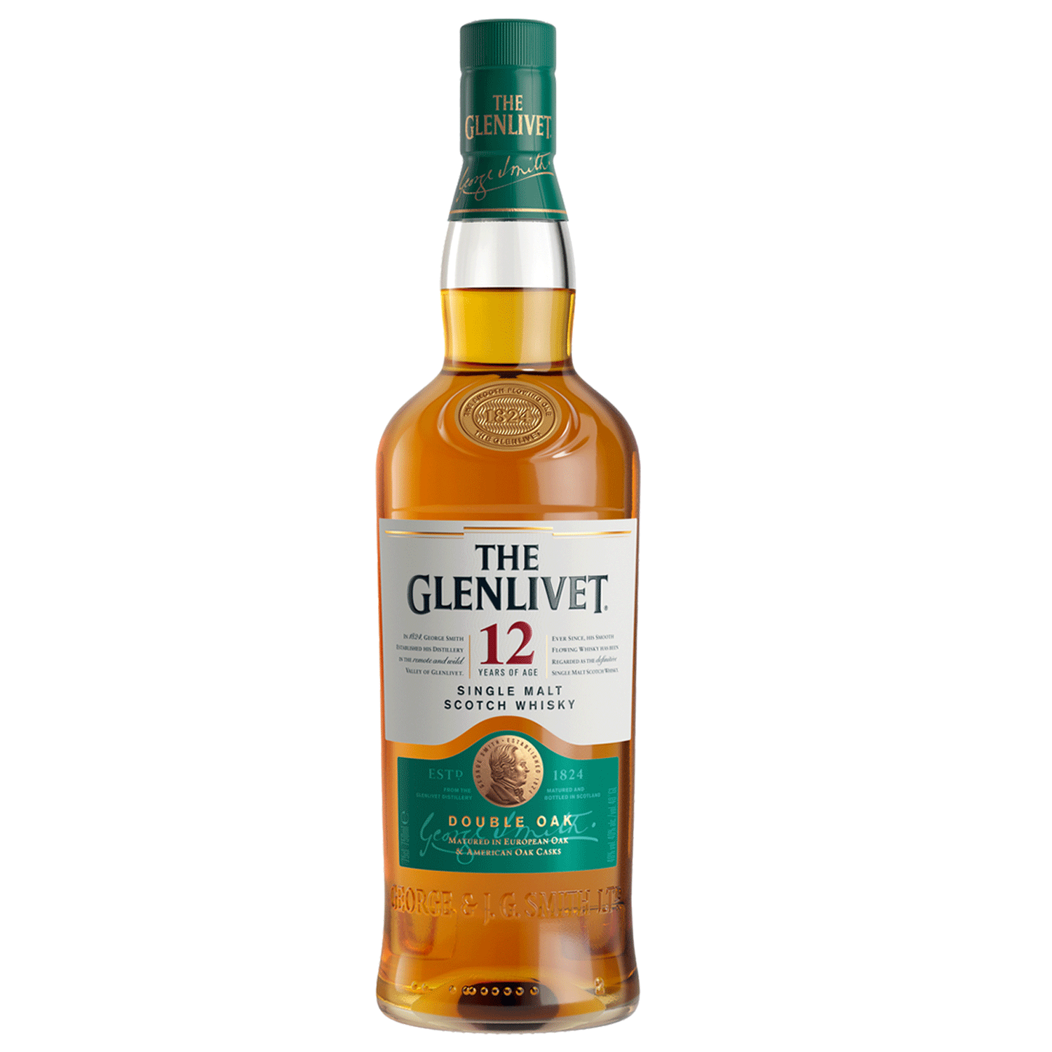 The Glenlivet Whisky 40° 12 años 700cc