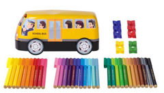 Rotulador Connector Autobús escolar, juego, 43 piezas FAC-155532