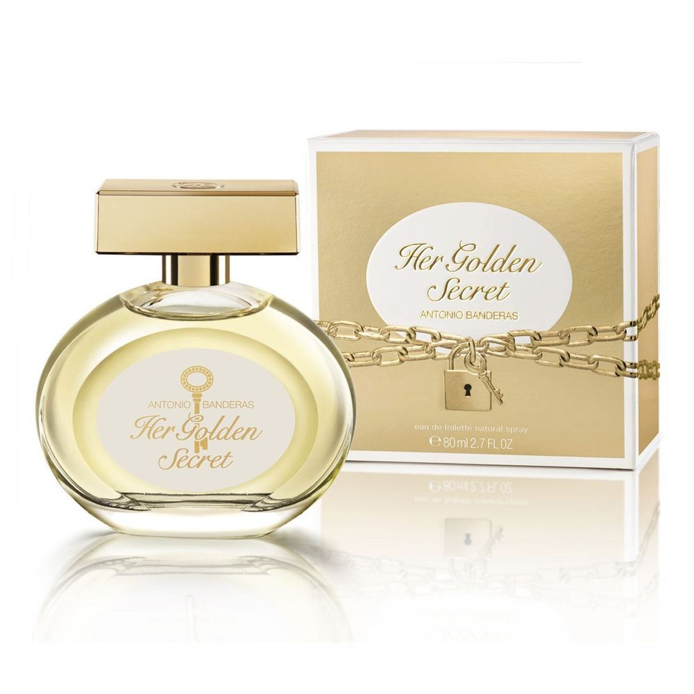 Antonio Banderas Her Golden Secret Woman Edt 80ml