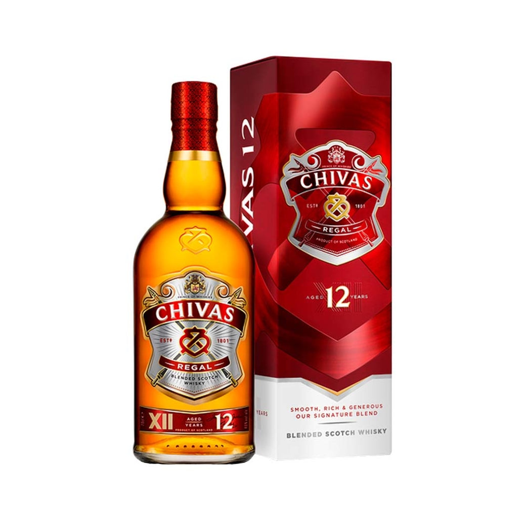 Whisky Chivas Regal Reserva 12 Años 1lt